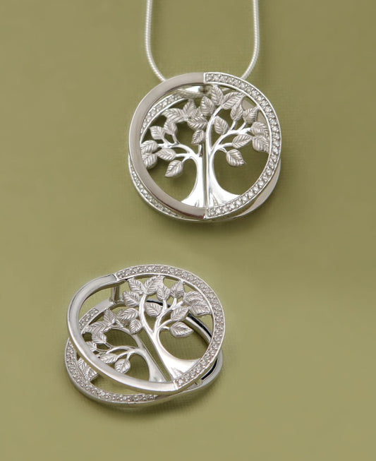 Artistic Series Tree Of Life Sterling Pendant