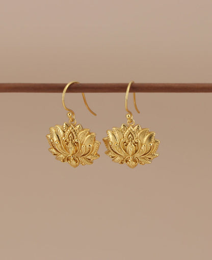 Blooming Lotus Earrings