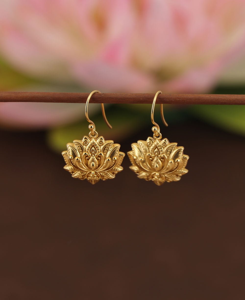 Blooming Lotus Earrings