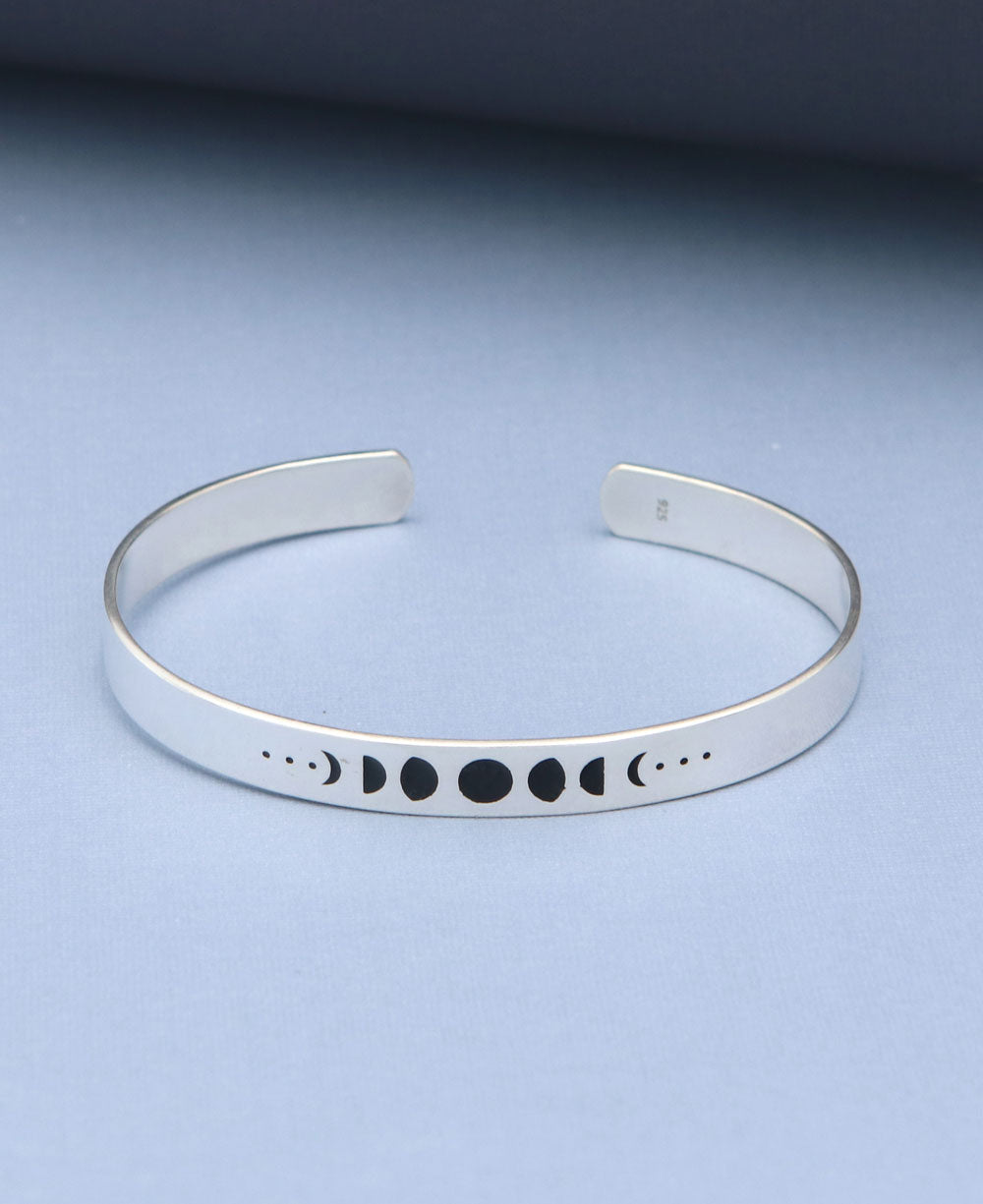 Embrace Change Stainless Steel Moon Bracelet