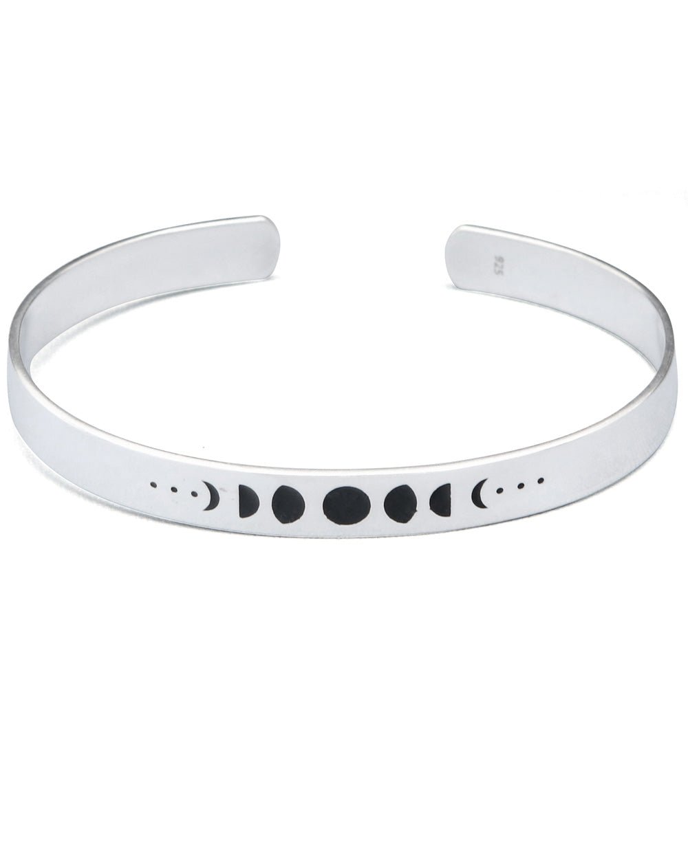 Embrace Change Stainless Steel Moon Bracelet