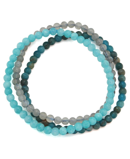 Energy Bracelets For Personal Discovery, Set Of 3