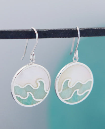 Go With The Flow Ocean Earrings