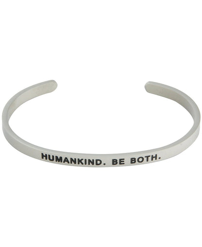 Humankind Inspirational Cuff Bracelet