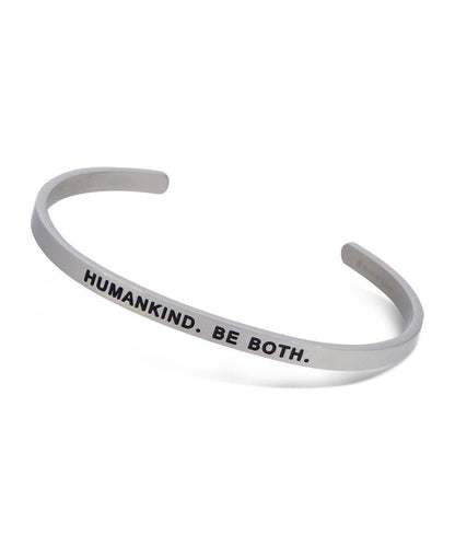 Humankind Inspirational Cuff Bracelet