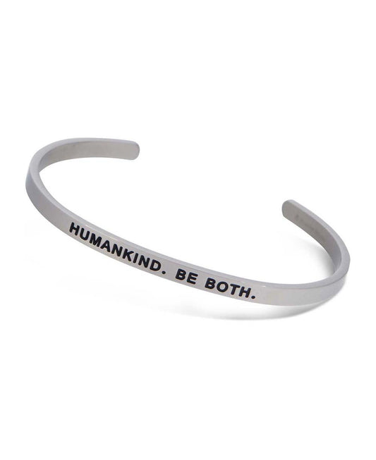 Humankind Inspirational Cuff Bracelet