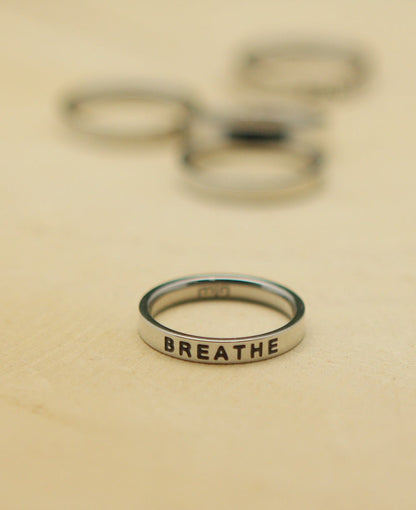 Inspirational Ring, Breathe