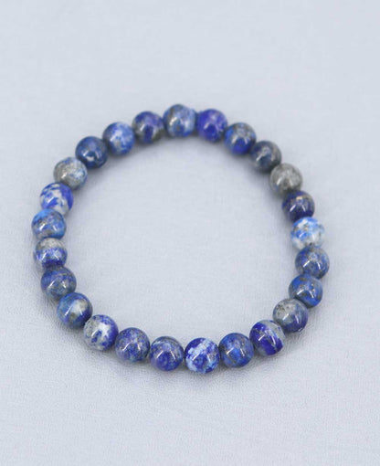 Lapis Lazulli Gemstone Bead Bracelet