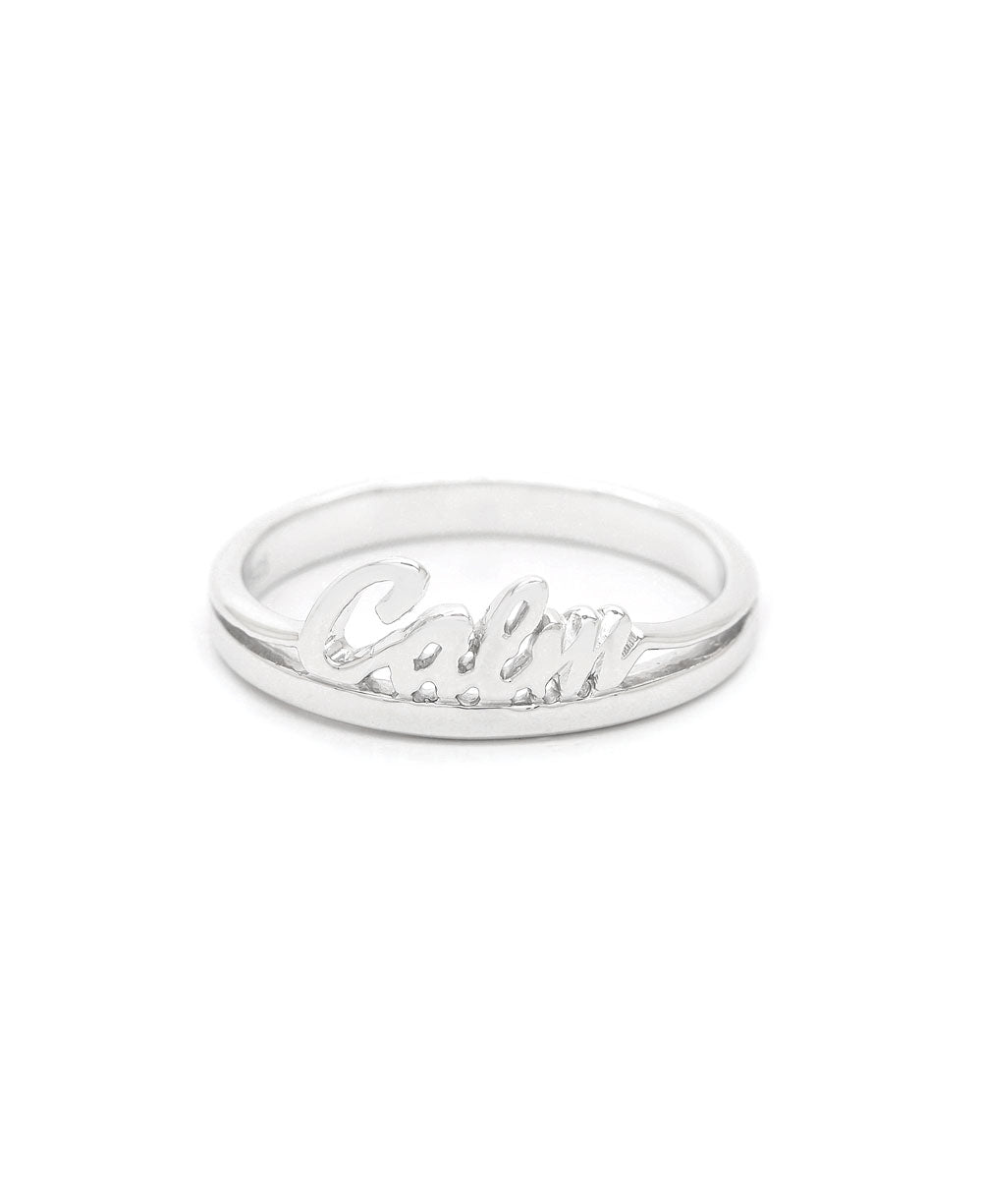 Stainless Steel Calm Ring