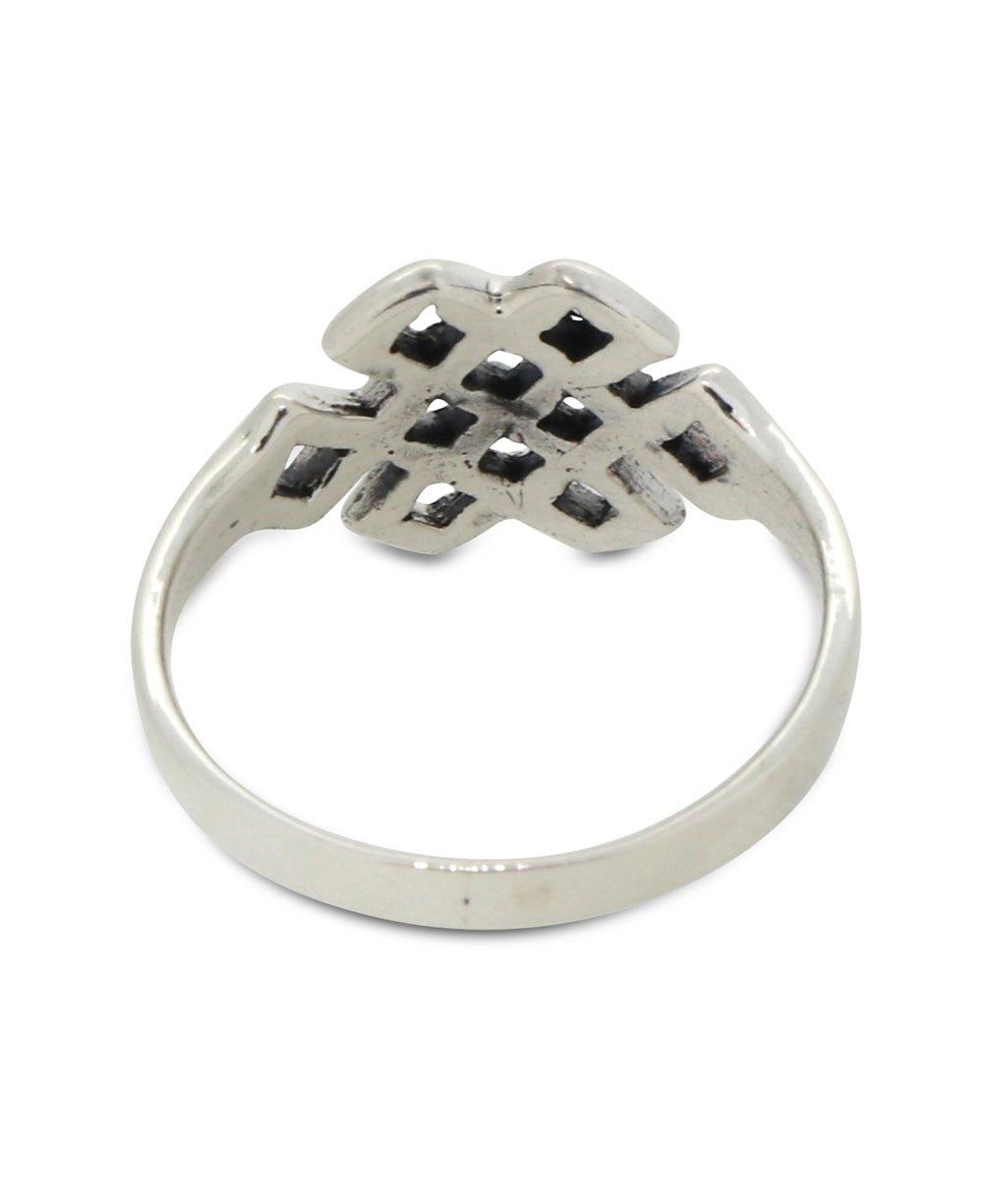 Stainless Steel Infinite Knot Ring