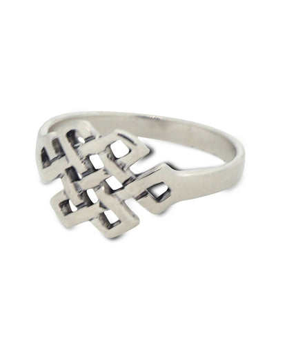 Stainless Steel Infinite Knot Ring