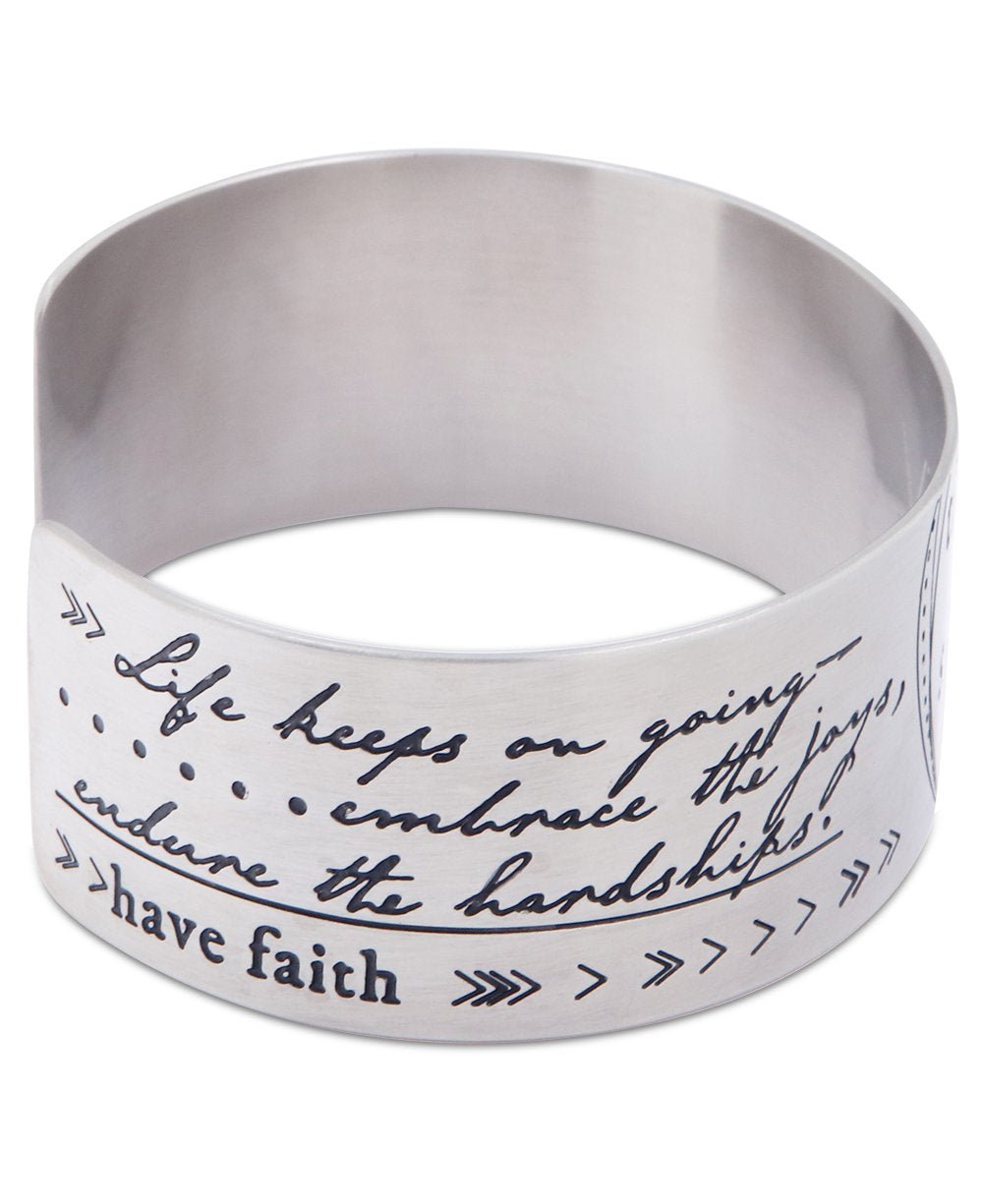 This Too Shall Pass Wide Cuff Bracelet