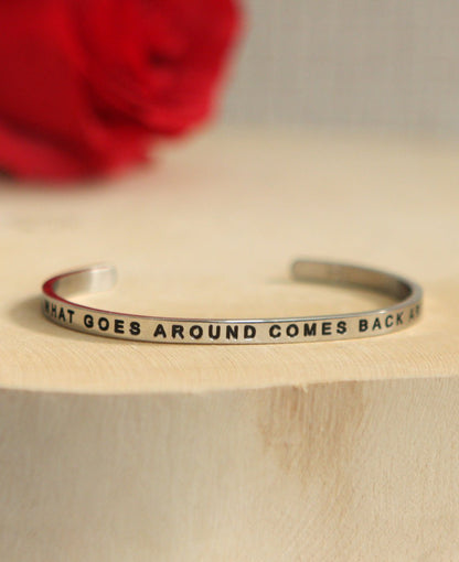 What Goes Around Comes Around, Karma Cuff Bracelet