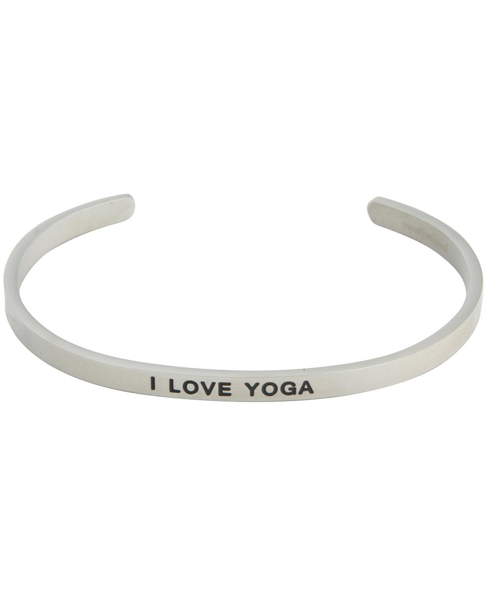 Yoga Love Stackable Cuff Bracelet